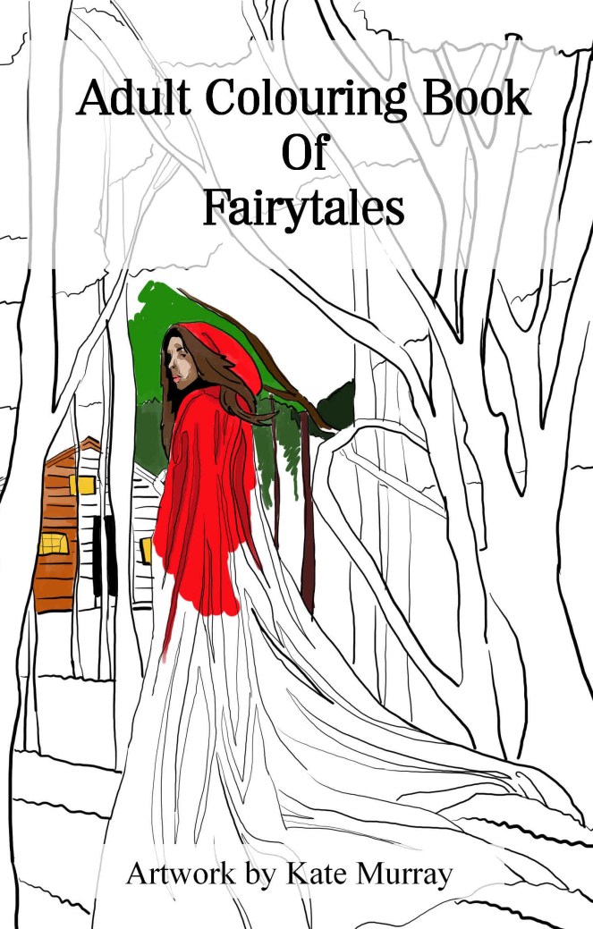 fairytale colouring book
